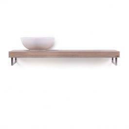 Massief houten badkamermeubel