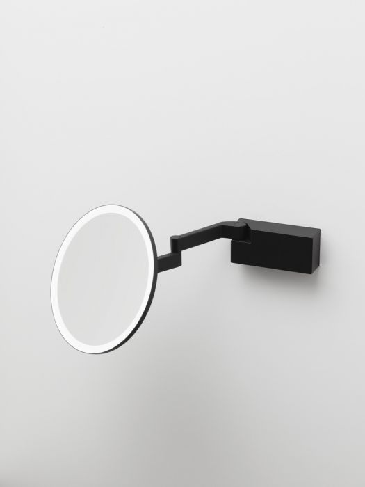 wees stil bros Wrok Decor Walther Vision R wand make-up spiegel - mat zwart | Bad-winkel.nl