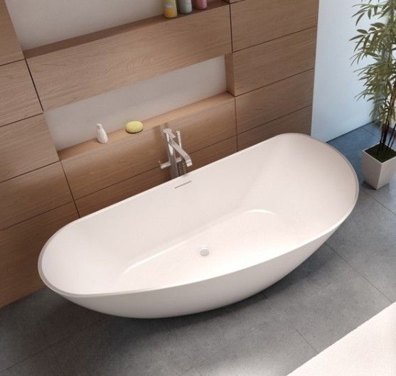 Vrijstaand bad Riho Granada Solid Surface voor scherpe prijs Bad -winkel.nl