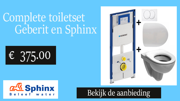 Geberit complete toiletset